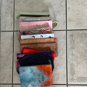 Stylish Multi-Color Cosmetic Bag Set